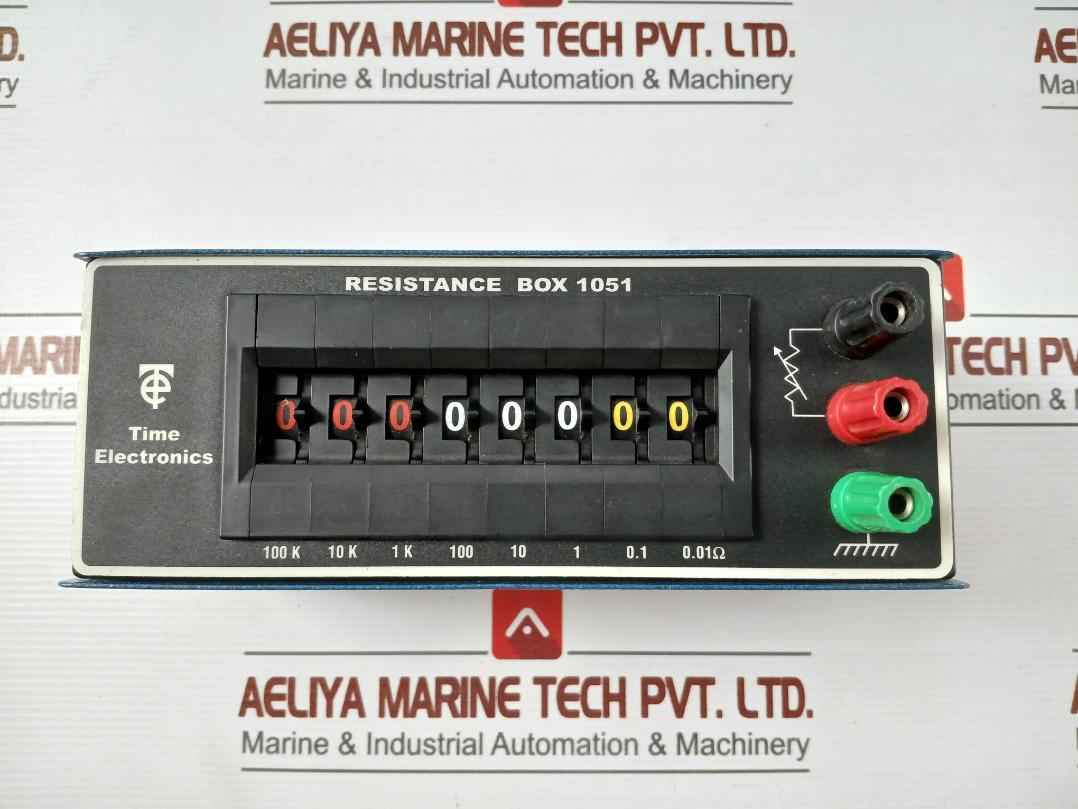 Time Electronics 1051 Resistance 8 Decade Box Cec-0001351