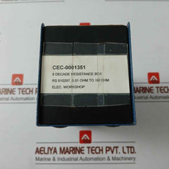 Time Electronics 1051 Resistance 8 Decade Box Cec-0001351