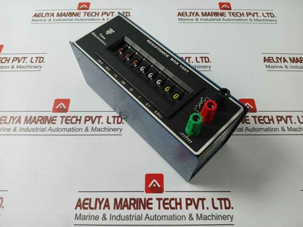 Time Electronics 1051 Resistance 8 Decade Box Cec-0001351