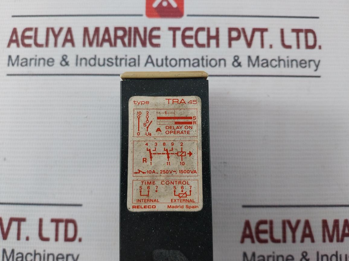 Timeco Tra 45 Time Delay Relay Module Seg. 6-60