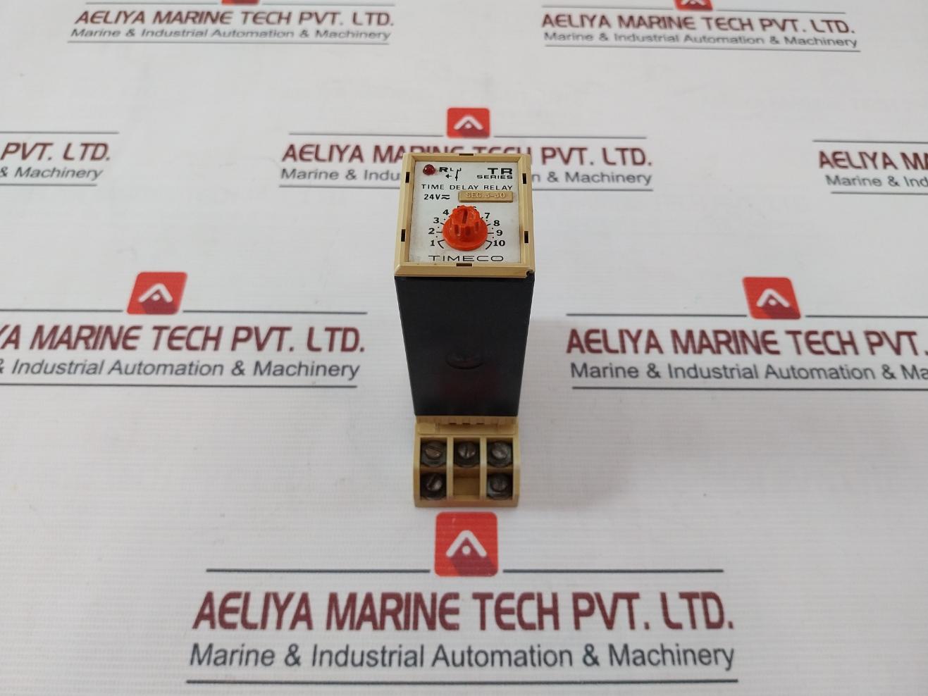 Timeco Tra 45 Time Delay Relay Module With Base Seg. 3-30 1500Va