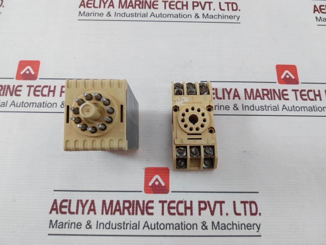 Timeco Tra 45 Time Delay Relay Module With Base Seg. 3-30 1500Va