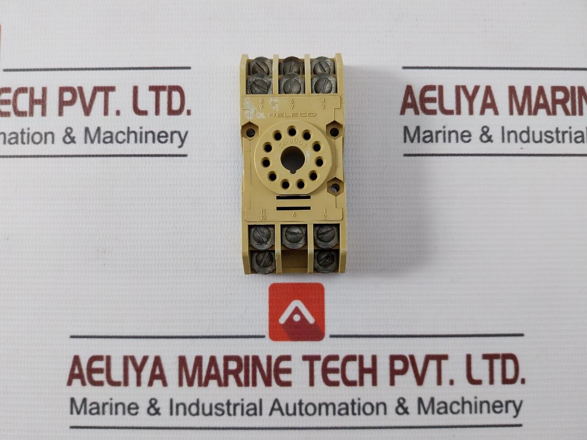 Timeco Tra 45 Tr Series Time Delay Relay Module With Base 24V Ac