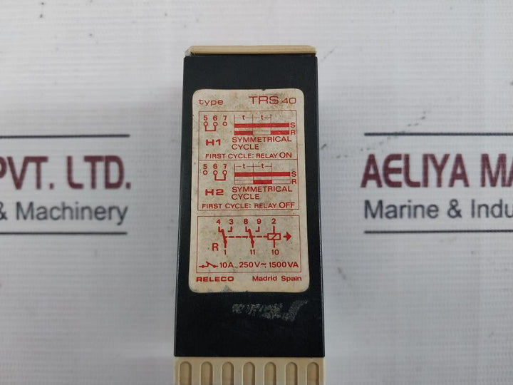 Timeco Trs 40 Time Relay Delay Seg. 0.1-1 10A 1500Va