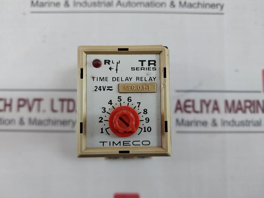 Timeco Trs 40 Time Relay Delay Seg. 0.1-1 10A 1500Va