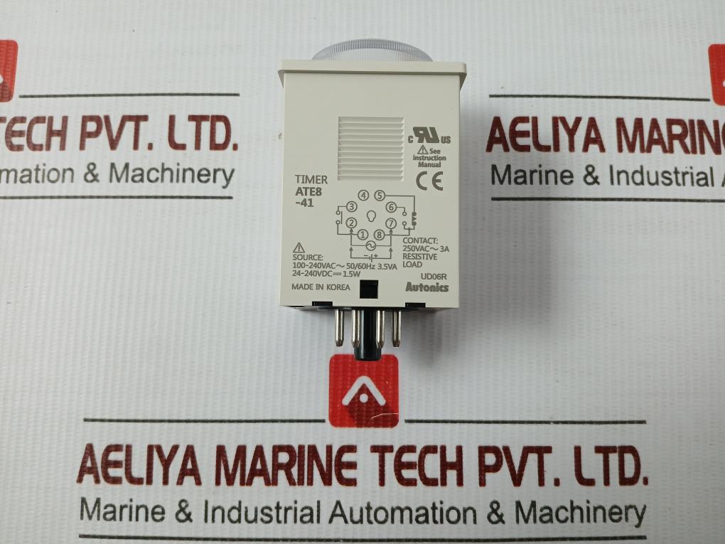 Timer Module 1S-1H,100-240Vac-50/60Hz Autonics Ate8-41