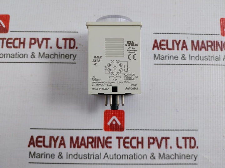 Timer Module Ate8-41 Autonics 100-240Vac- 50/60Hz 3.5Va