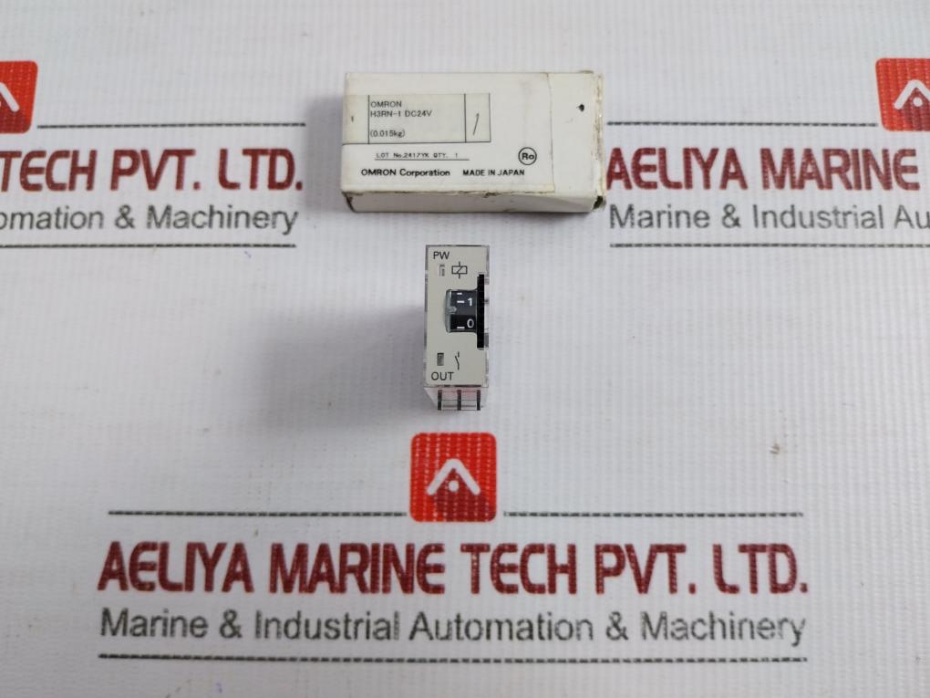 Timer Relay Time Range-0.1S-10Min Dc24V Omron H3Rn-1