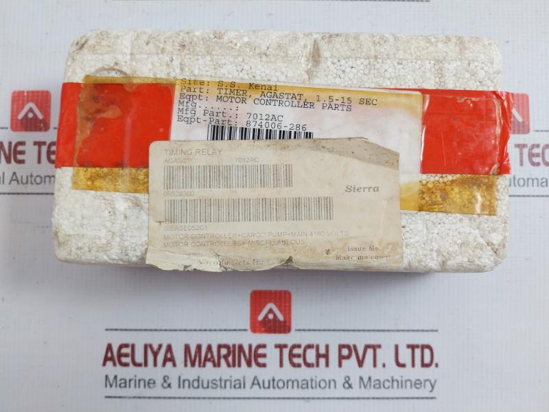 Timing Relay 60Hz Agastat 7012Ac