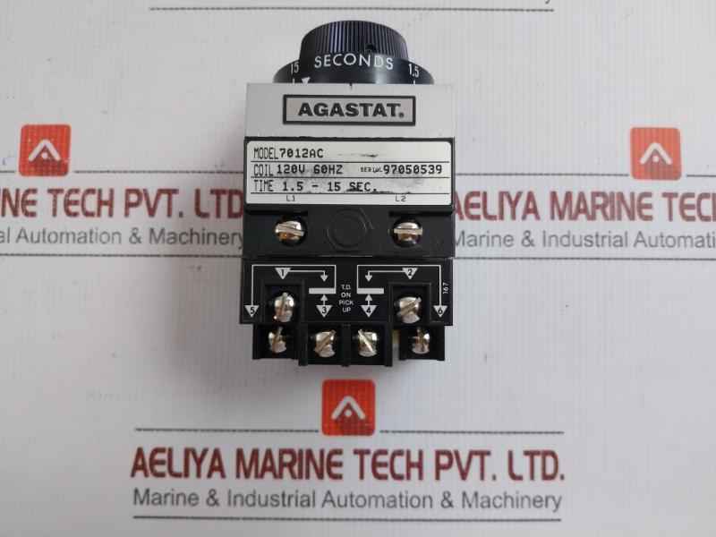 Timing Relay 60Hz Agastat 7012Ac