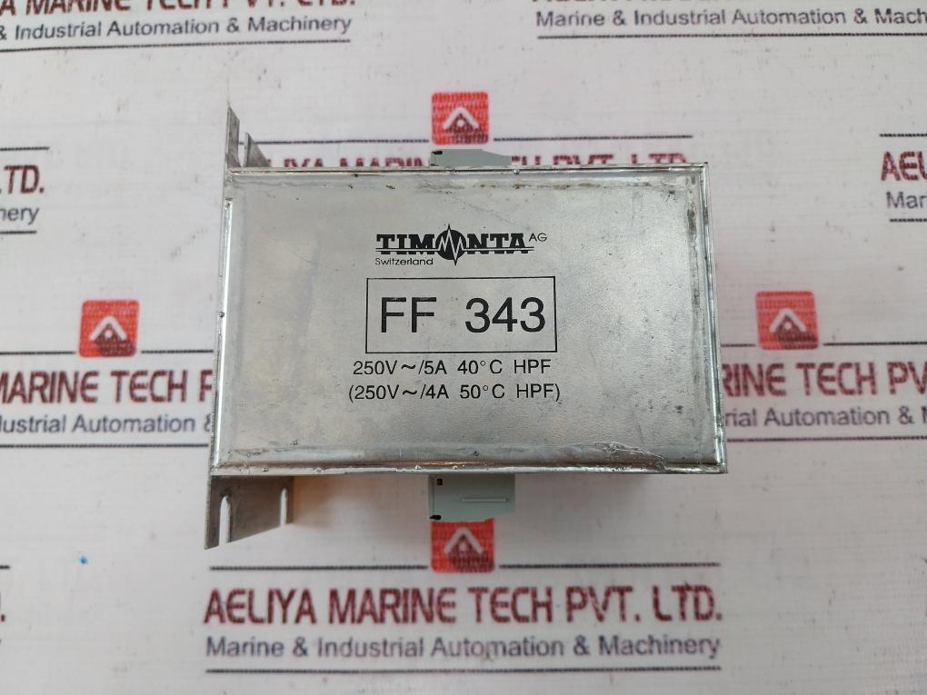 Timonta Ff 343 Line Filter 250V~/ 5A 40°C Hpf