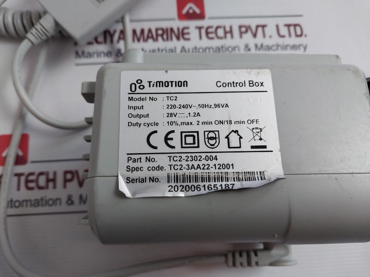 Timotion Tc2-2302-004 Electric Actuator Control Box Assembly 1.5 Meter