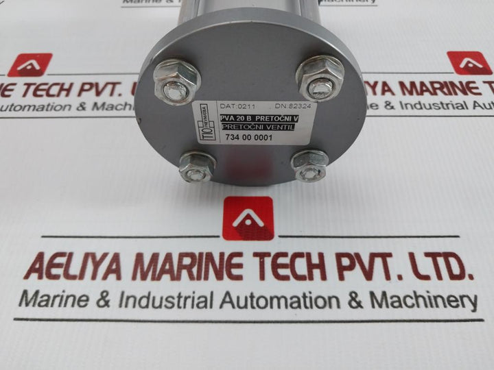 Tio Pnevmatika Flow-through Valve 734 00 0001