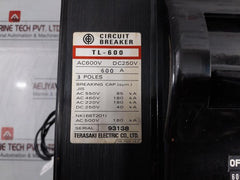 Tl-600 Terasaki Electric Circuit Breaker 200-480V 50/60Hz