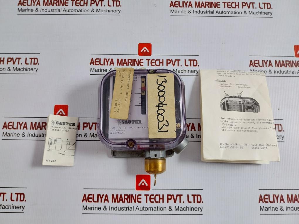 Tlc 7B 17 F001 Temperature Switch 0 To 40°C Sauter