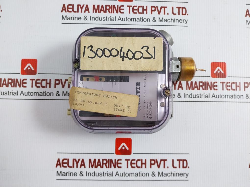 Tlc 7B 17 F001 Temperature Switch 0 To 40°C Sauter