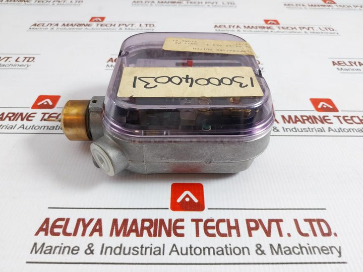 Tlc 7B 17 F001 Temperature Switch 0 To 40°C Sauter