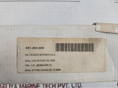 Tlv Bv2-m Ball Valve For Steam Side 491067947 Scs13 431-400.009