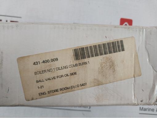 Tlv Bv2-m Ball Valve For Steam Side 491067947 Scs13 431-400.009