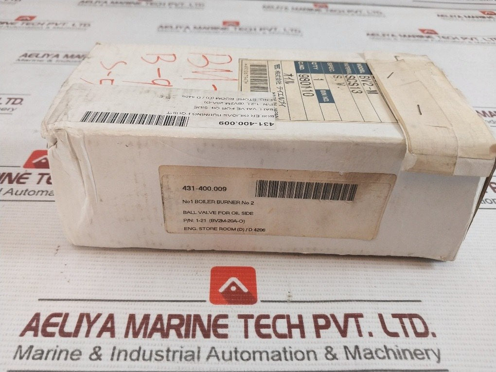 Tlv Bv2-m Ball Valve For Steam Side 491067947 Scs13 431-400.009