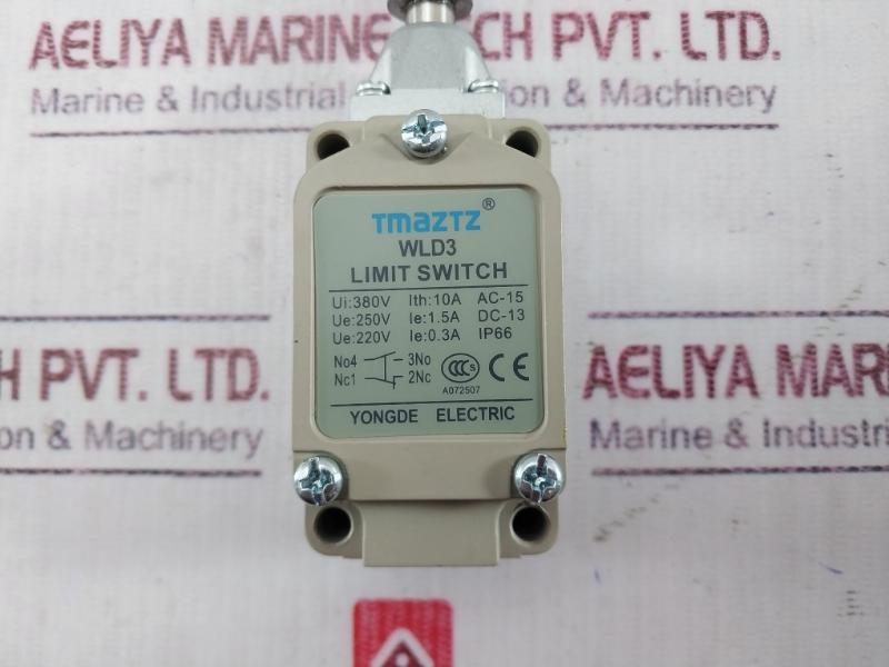 Tmaztz Wld3 Limit Switch, 10A 250Vac