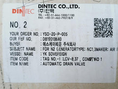 Tmc Nt 8280 Compressor Condensate Drain 1.2-16 Bar 95-240Vac 100-125Vdc Ip67