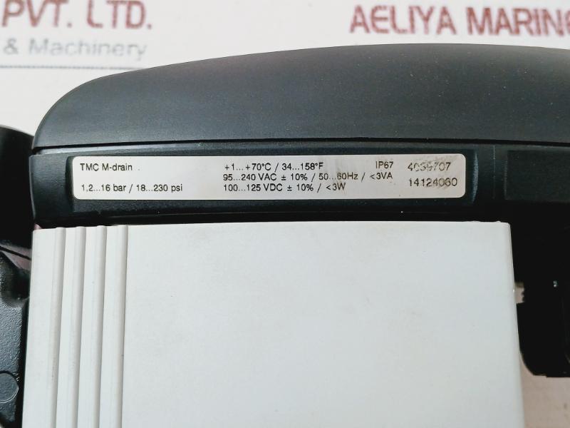 Tmc Nt 8280 Compressor Condensate Drain 1.2-16 Bar 95-240Vac 100-125Vdc Ip67