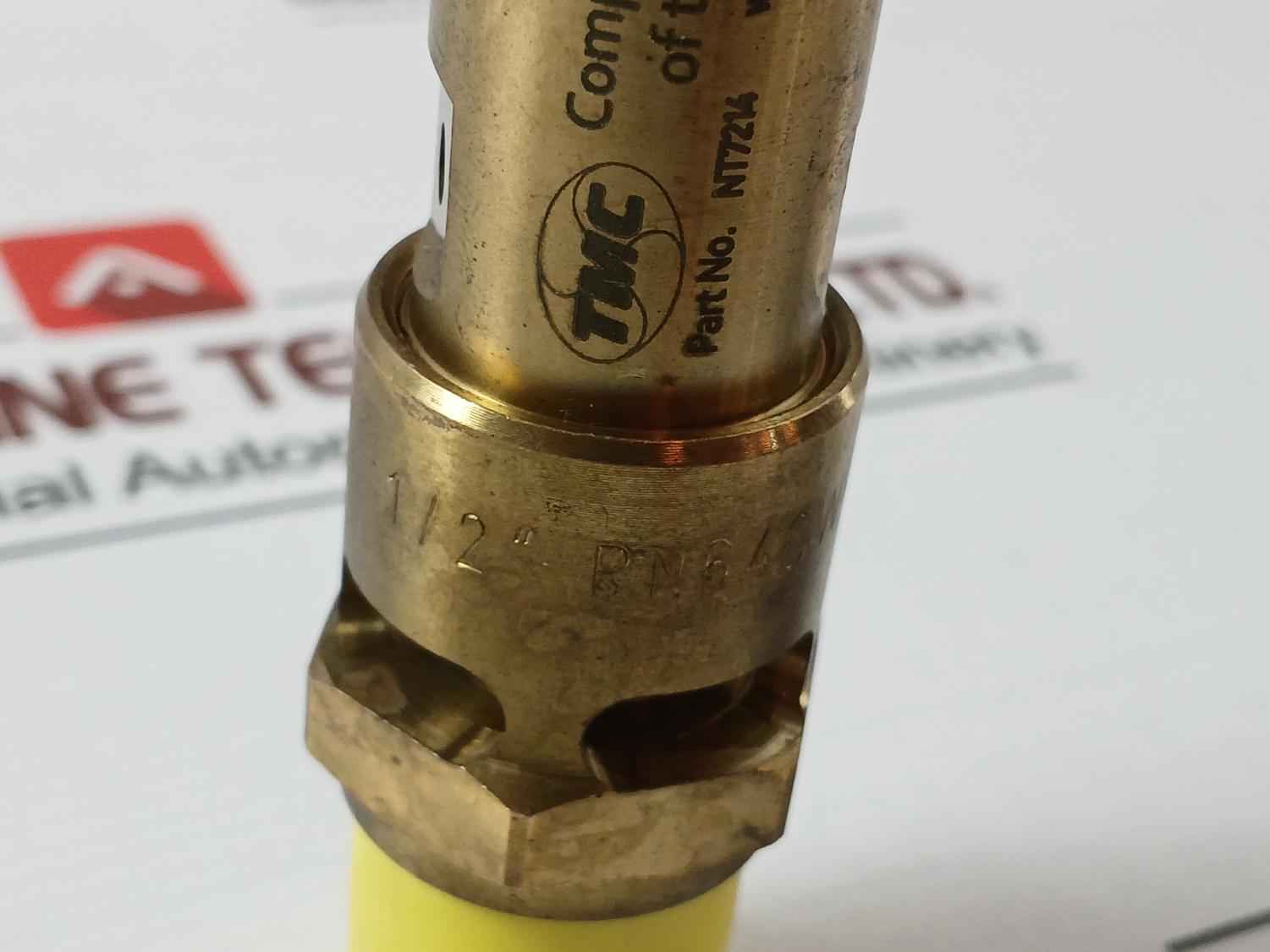 Tmc Tuv-sv.15-2055.11.D/G.0.8 Safety Valve 12-bar