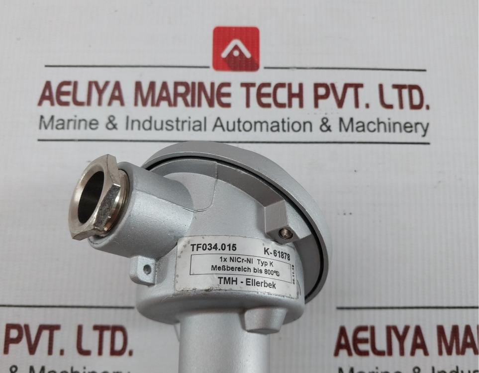 Tmh-ellerbek Temperature Sensor Probe L-180, T-3/4 Bsp, D-23, 17= Mm Tf034.015