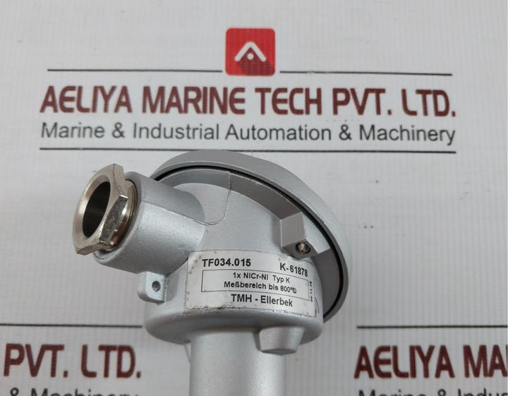 Tmh-ellerbek Temperature Sensor Probe L-180, T-3/4 Bsp, D-23, 17= Mm Tf034.015