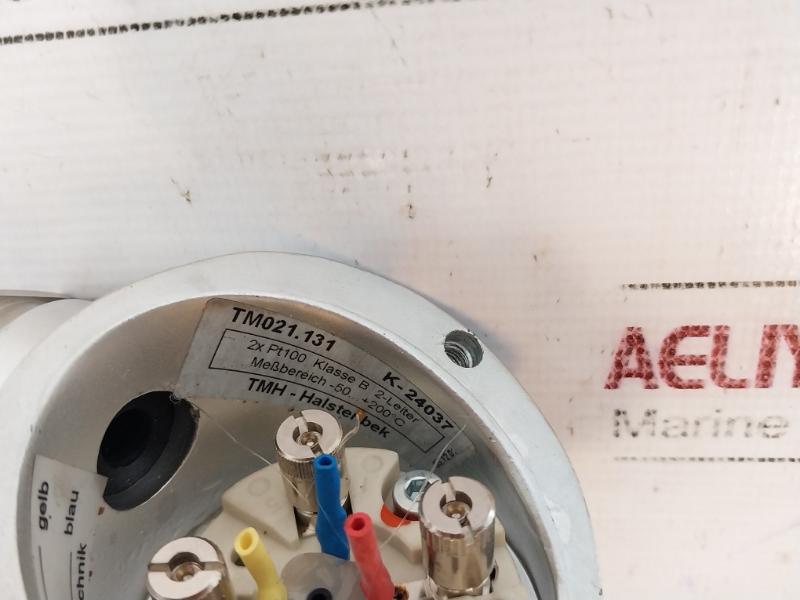 TMH TM021.131 Temperature Sensor 2x PT100 2-Wire K-24037