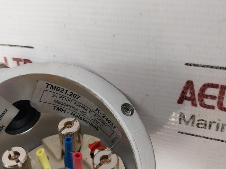 Tmh Tm021.207 Temperature Sensor 2x Pt100 Class B 2-wire
