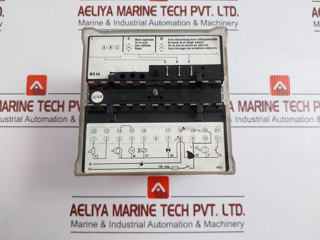Tmo 720-4 Oil Burner Control Box Ip44 Satronic