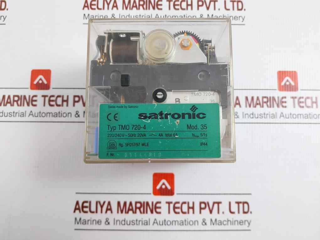 Tmo 720-4 Oil Burner Control Box Ip44 Satronic