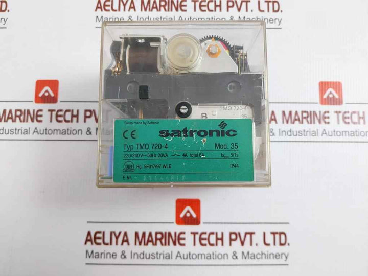 Tmo 720-4 Oil Burner Control Box Ip44 Satronic