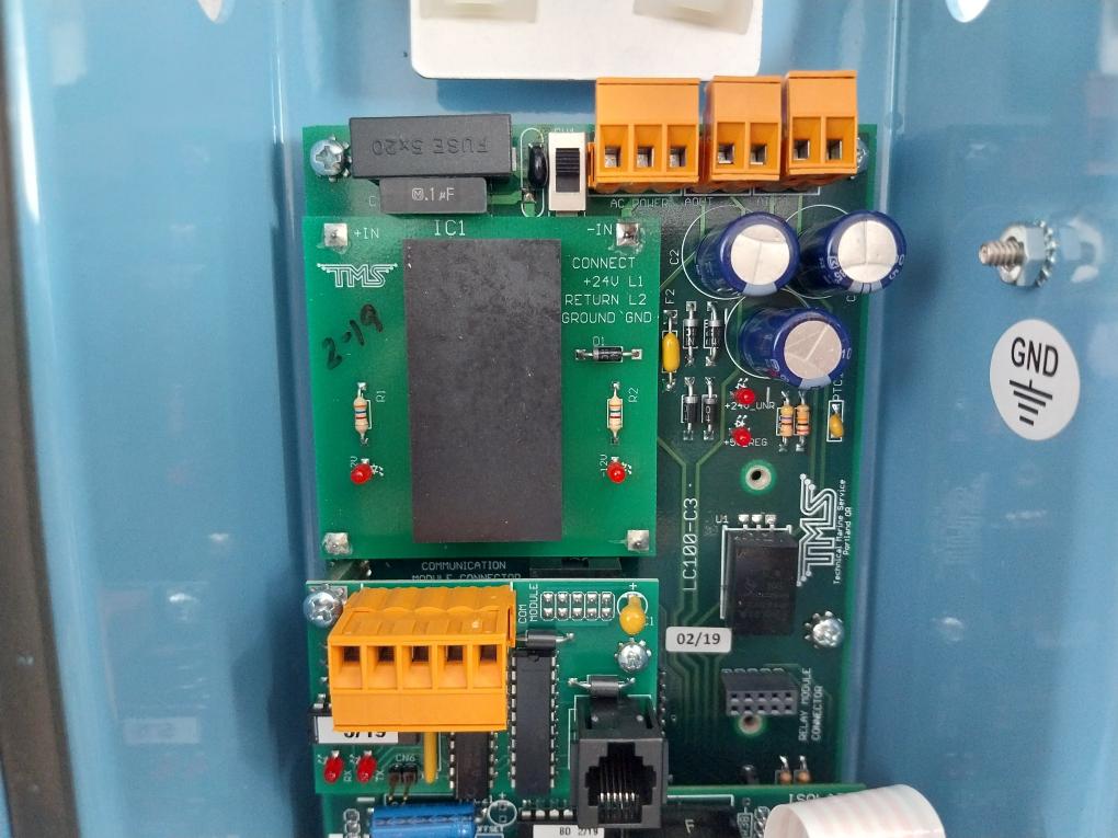 Tms 24 Vdc 0.50A Levelcom 100 Liquid Level Computer Lc-100