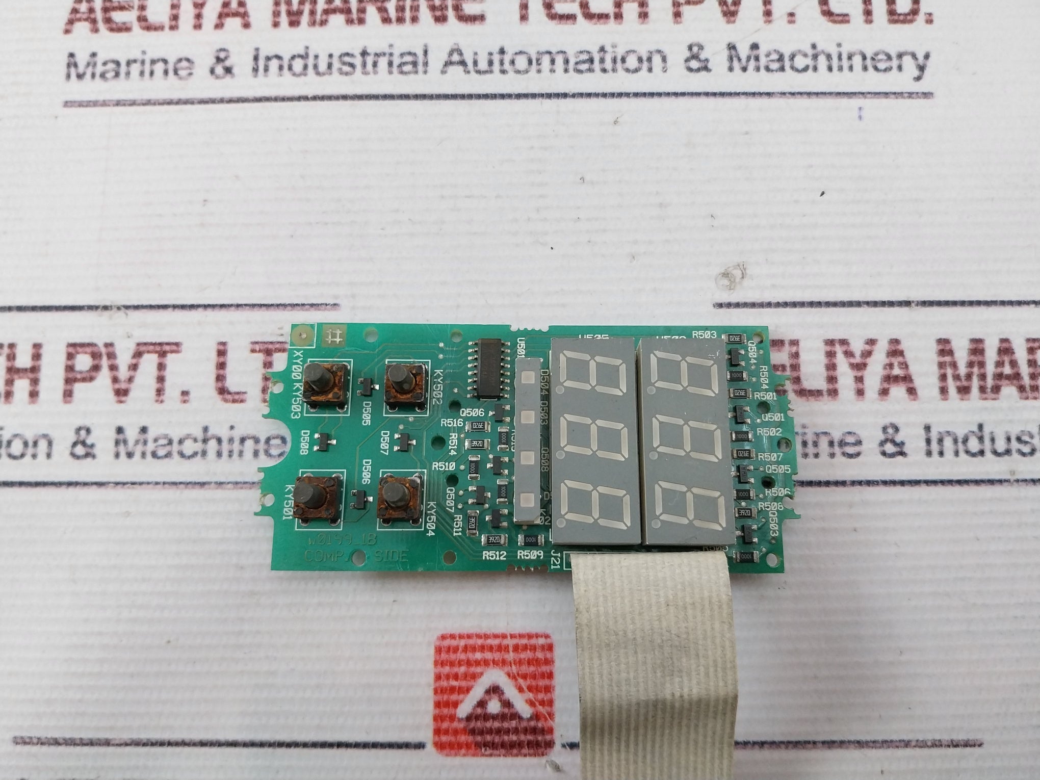 TMS W0199-2A Printed Circuit Board