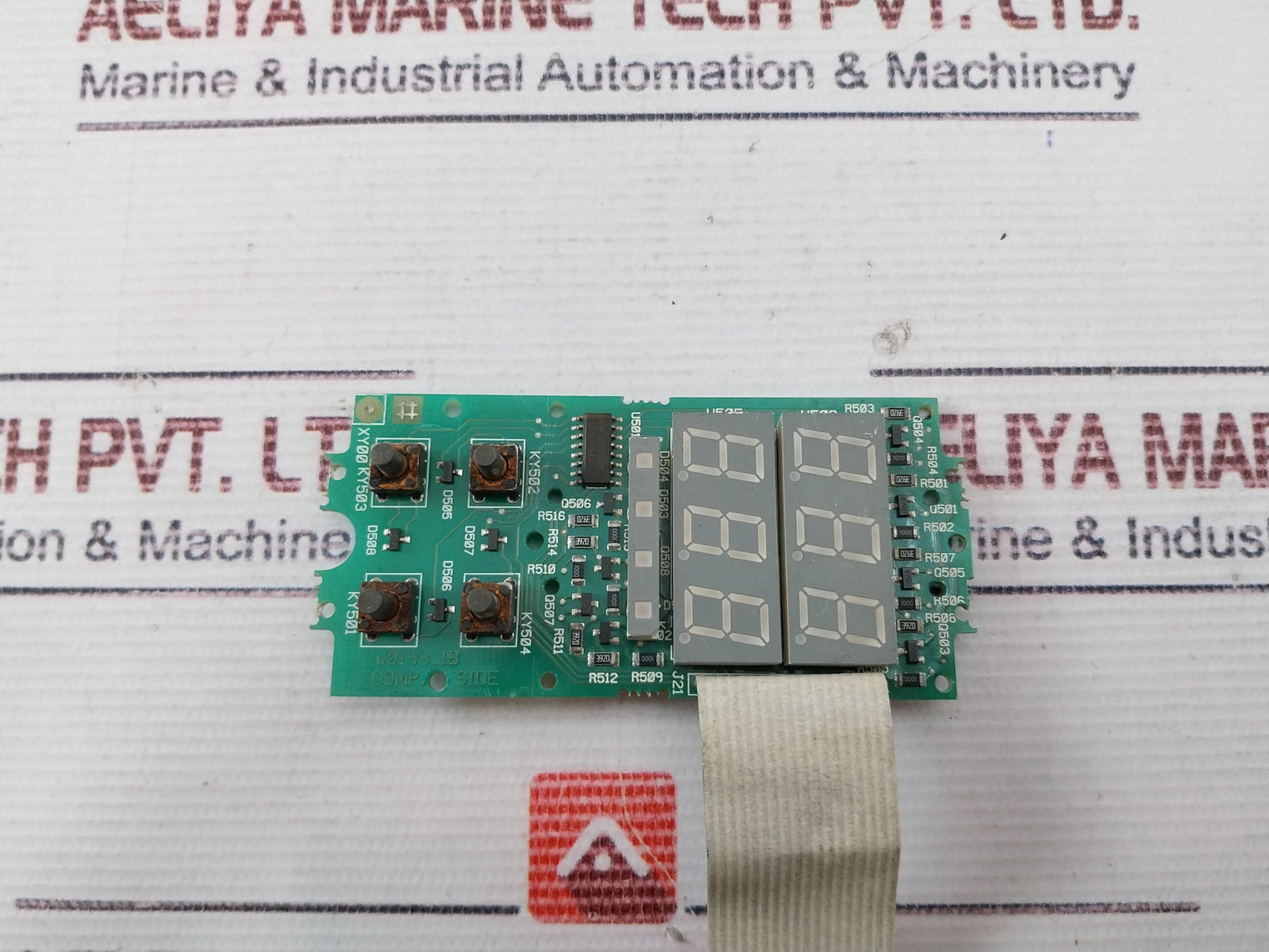 TMS W0199-2A Printed Circuit Board