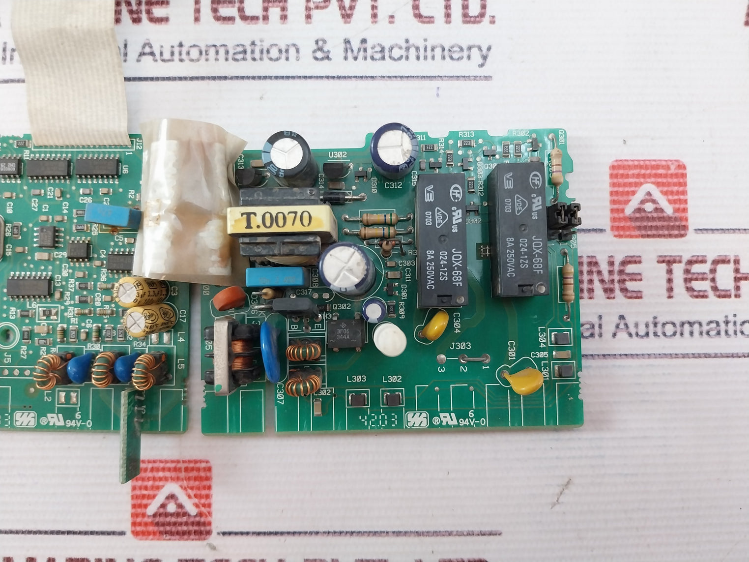 TMS W0199-2A Printed Circuit Board