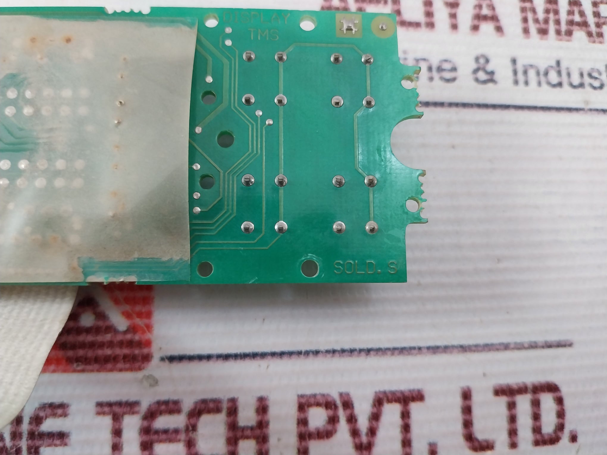 TMS W0199-2A Printed Circuit Board