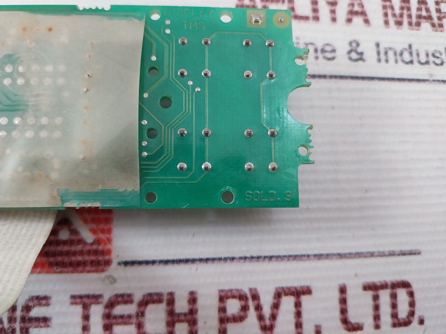 TMS W0199-2A Printed Circuit Board