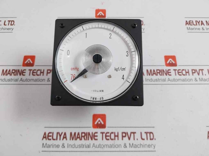 Tmw-4B Pressure Indicator Tsuruga Electric Corporation 76Cmhg-4Kgf/Cm2