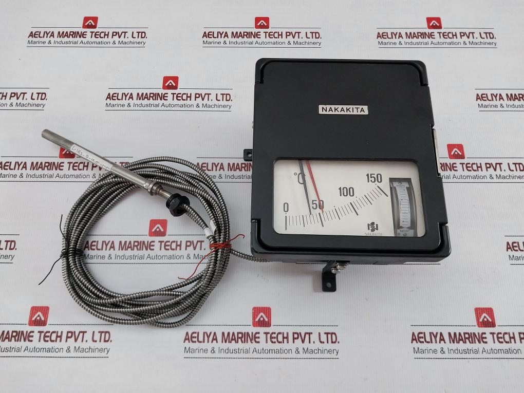 Tn732 Pneumatic Temperature Controller Nakakita 0-1.5 Kgf/Cm2 5.5 Meter
