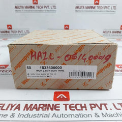 Test-disconnect Terminal Weidmuller 500V Wdk 2.5/Tr-du/O Tnhe (1 Box=50 Pcs)