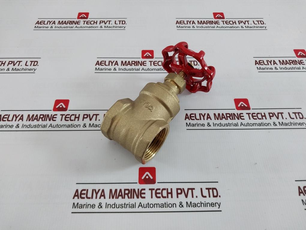 Toa 125 Brass Gate Valve For Fresh Water Generator F-65R Jis B 2011 10K 32A