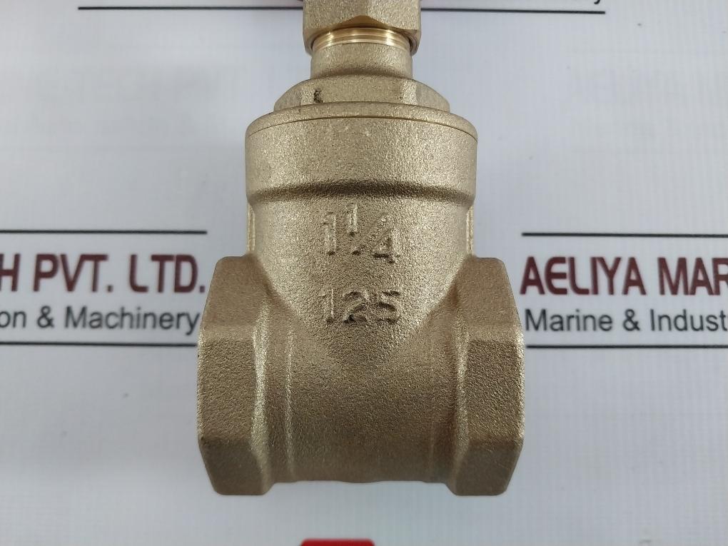 Toa 125 Brass Gate Valve For Fresh Water Generator F-65R Jis B 2011 10K 32A