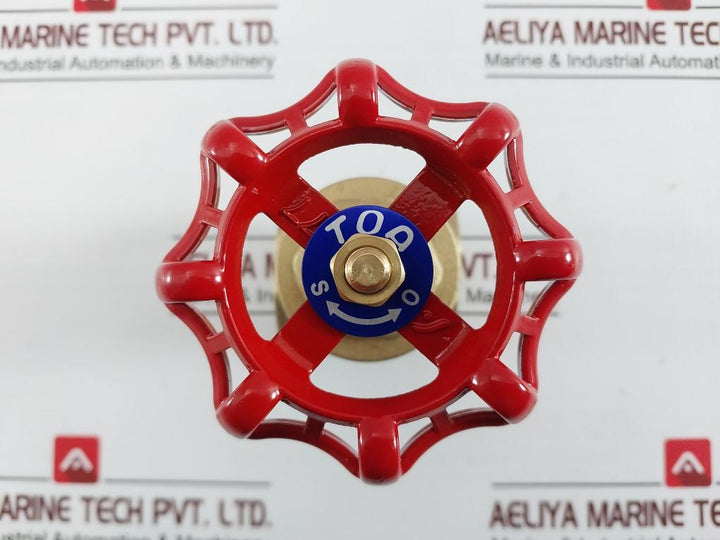 Toa 125 Brass Gate Valve For Fresh Water Generator F-65R Jis B 2011 10K 32A