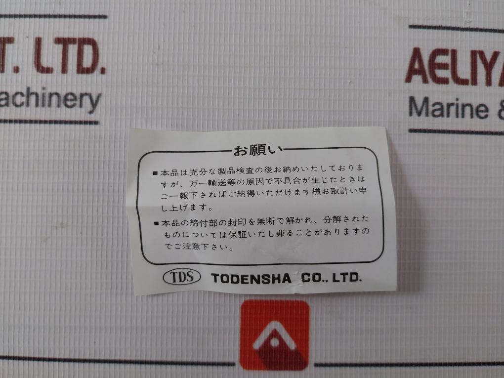 Todensha Tclog 21 Cam Switch C-91534-2 Ac 600V 40A 1Ss-1-000-008