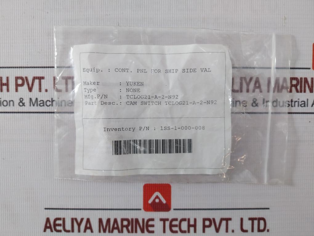 Todensha Tclog 21 Cam Switch C-91534-2 Ac 600V 40A 1Ss-1-000-008