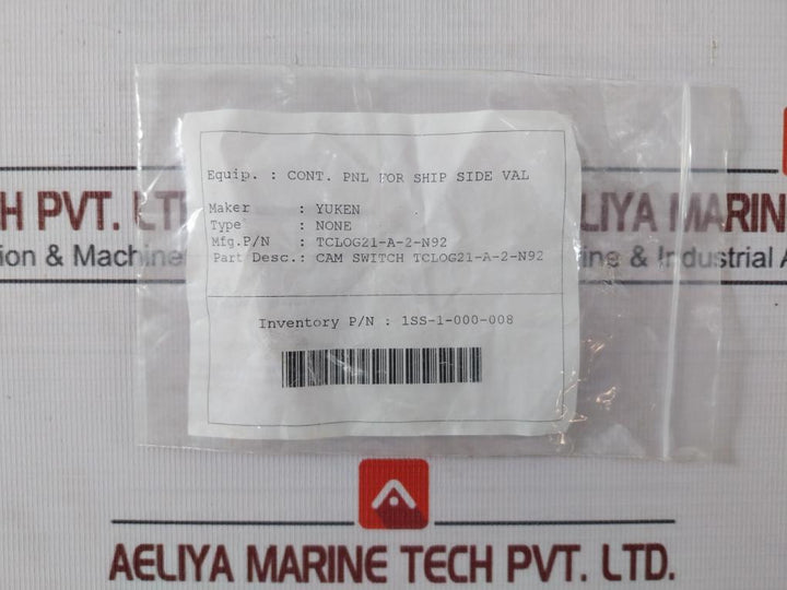 Todensha Tclog 21 Cam Switch C-91534-2 Ac 600V 40A 1Ss-1-000-008